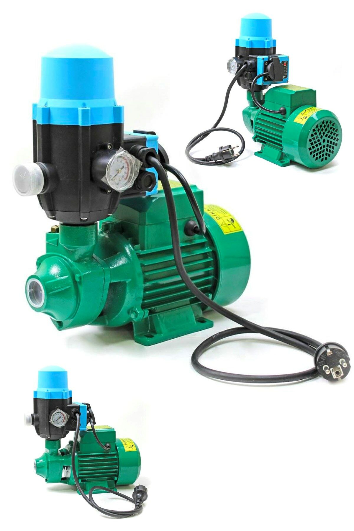 2 Kat 2 Daire Hidrofor Su Pompası Paket Hidrofor Otomatik Sistem Su Pompası QB60-Y 0.5HP
