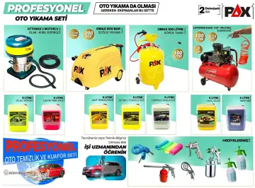 Pax Oto Yıkama Seti Deterjanlı Oto Yıkama Set 2