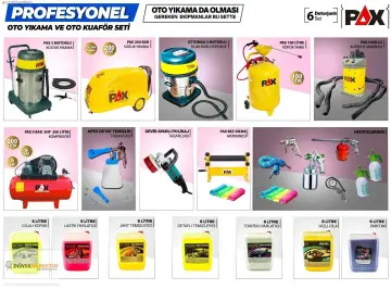 Pax Oto Yıkama Seti Deterjanlı Oto Yıkama Full Set