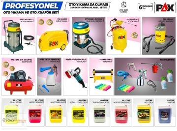 Pax Oto Yıkama Seti Deterjanlı Oto Yıkama Full Set