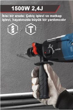 1500 Watt Sds Plus Kırıcı Delici Hilti Matkap 26 mm 2.4 juel GRM5003