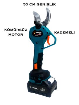 Germany Style 50 mm Budama Makası 24 cm Palalı Budama Testeresi Ağaç Kesme Dal Budama Makinesi