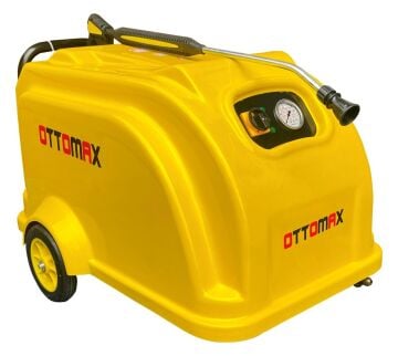 Ottomax OTX-300 Yüksek Basınçlı 300 Bar İtalyan Pompa Oto Yıkama Makinası 12 Metre Hortumlu Trifaze