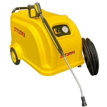 Ottomax OTX-300 Yüksek Basınçlı 300 Bar İtalyan Pompa Oto Yıkama Makinası 12 Metre Hortumlu Trifaze