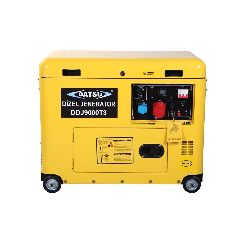 Datsu DDJ 9000T3 Dizel Marşlı Trifaze Jeneratör | (En Uygun Fiyat)