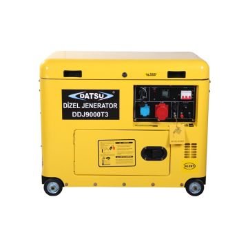 Datsu DDJ 9000T3 Dizel Marşlı Trifaze Jeneratör | (En Uygun Fiyat)