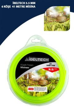 Germany Style Tırpan Örümcek Başlığı 1 Litre 2 T Yağ ve 6 Köşe 3.5 mm 41 Metre Tırpan Misinası