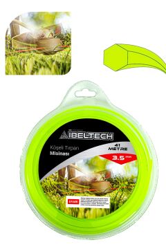 Germany Style Tırpan Örümcek Başlığı 1 Litre 2 T Yağ ve 6 Köşe 3.5 mm 41 Metre Tırpan Misinası