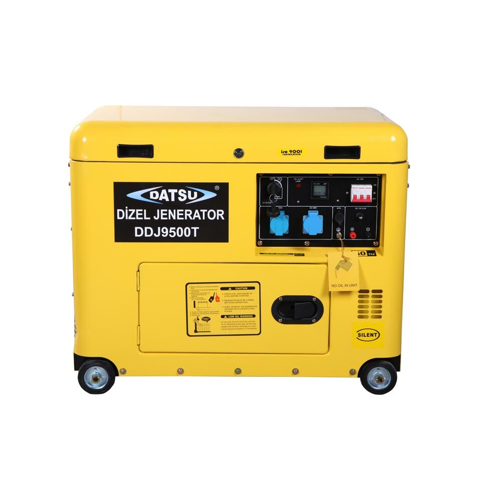 Datsu DDJ 9500T Dizel Marşlı Monofaze Jeneratör