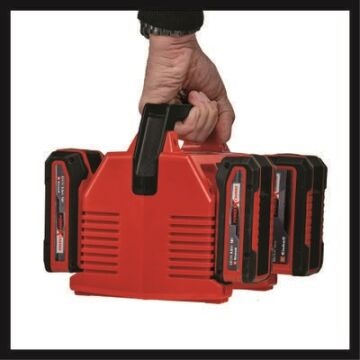 Einhell 2x2 Power X-Quattrocharger 4A Akü Şarj Cihazı