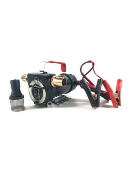 24v Kendinden Emişli Elektrikli Taşınabilir Yakıt Sıvı Yağ Aktarma Mazot Pompası Paslanmaz Gövdeli