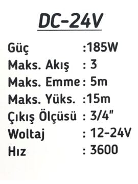 24v Kendinden Emişli Elektrikli Taşınabilir Yakıt Sıvı Yağ Aktarma Mazot Pompası Paslanmaz Gövdeli