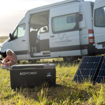 Acopower V28 12/24/220Volt 28Litre Kompresörlü Outdoor Oto Buzdolabı (Akü Dahil Değildir)