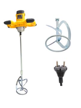 Germany Style 8015 1800 Watt Bakır Sargı Devir Ayarlı Elektrikli Alçı Boya Ve Harç Karıştırıcı Mikser