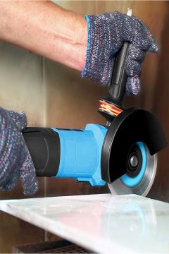 Alman 3500 Watt Professional Sjs Çift Metal Şanzuman Avuç Içi Taşlama Makinesi Spiral Taşlama