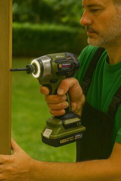 Germany Style 8023  280 Newton Çelik Şanzuman Torklu Akülü Vidalama Matkap