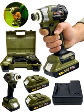 Germany Style 8023  280 Newton Çelik Şanzuman Torklu Akülü Vidalama Matkap