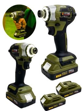 Germany Style 8023  280 Newton Çelik Şanzuman Torklu Akülü Vidalama Matkap