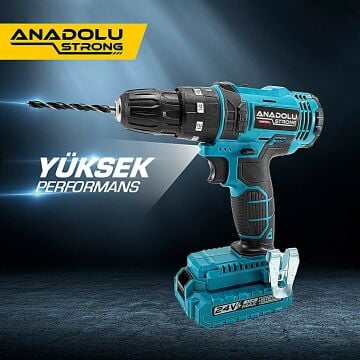 Anadolu Strong ANS1069 24W Çift Li-ion Bataryalı Darbeli 27 Parçalı Süper Setli