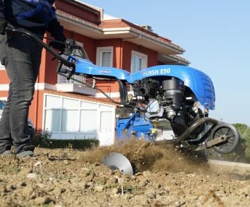 Flash 250 Briggs Stratton Amerikan Motorlu Benzinli Çapa Makinası Şanzımanlı 7 Hp 2+1 Vites