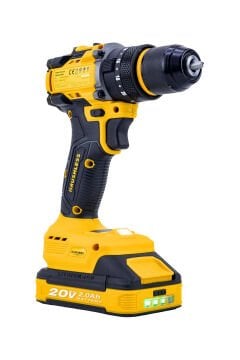 Dawreek TECH DT02D Akülü Vidalama | 20 V Brushless Motor, 70 Nm Tork, Çift Akülü Vidalama Makinesi