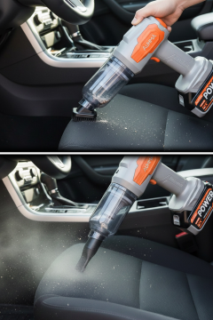 Auhma 20.000Pa Güçlü Şarjlı Araç Süpürgesi & Hava Üfleyici – Çift Akülü Profesyonel Set