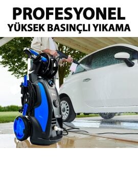 Rowermax Rapco 225 Bar İndiksiyon Motor 3200 Watt Profesyonel Yüksek Basınçlı Yıkama Makinesi
