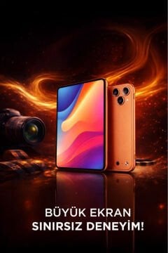 Venandin 17 Pro Max 10.1 İnç Tablet 4GB RAM 64GB Android 13 Turuncu