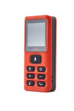 DAWREEK TECH MESAFE ÖLÇER E40 RED 80 Metre Dijital El Tipi Mesafe Ölçüm Cihazı Kırmızı