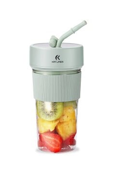 Fruvia Şarjlı Taşınabilir Mini Blender 350 ml – USB Kablosuz Smoothie Blender