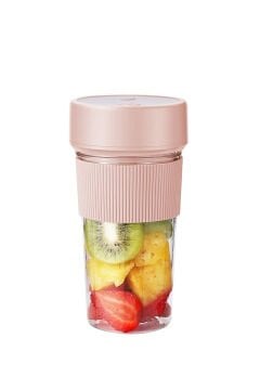 Fruvia Şarjlı Taşınabilir Mini Blender 350 ml – USB Kablosuz Smoothie Blender