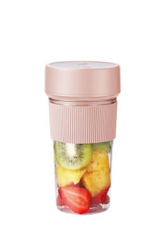 Fruvia Şarjlı Taşınabilir Mini Blender 350 ml – USB Kablosuz Smoothie Blender