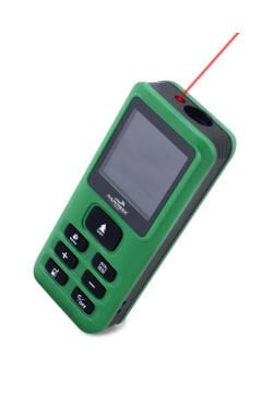 DAWREEK TECH MESAFE ÖLÇER E40 GREEN 80 Metre Dijital El Tipi Mesafe Ölçüm Cihazı Yeşil