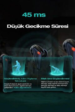 Torima K98 Rgb Led'li Gamer Bluetooth 5.0 Kablosuz Kulaklık