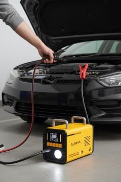 Auhma A8833 16.000 mAh Akü Takviye ve Lastik Şişirme Cihazı