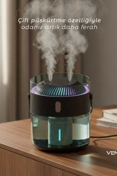 Venandin NVR-3085 Şarjlı Ultrasonik Hava Nemlendirici