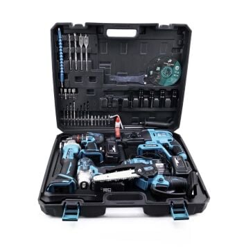 CHELİKBEİ Beşli Set MK350 (Budama testeresi 10mm Ç.MANDREN+S.SIKMA+Ş.SPRAL+Ş.HİLTİ)