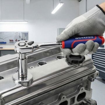 WORKPRO WP271009 1/2'’ Cr-V Profesyonel Cırcır Lokma Kolu