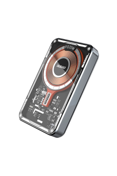 Dudao TGK1 Power Bank 10000 mAh Kablosuz & 20 W Hızlı Şarj – Siyah