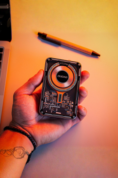 Dudao TGK1 Power Bank 10000 mAh Kablosuz & 20 W Hızlı Şarj – Siyah