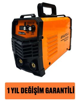 Anadolu Strong Bakır Sargı 250 Amper Dijital Gösterge Çift Kart Soğutma Kaynak Makinesi Yerli Üretim