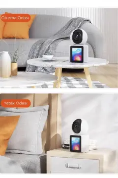 Torima 360° Smart IP Full HD Akıllı Güvenlik & Bebek Kamerası CMR-11