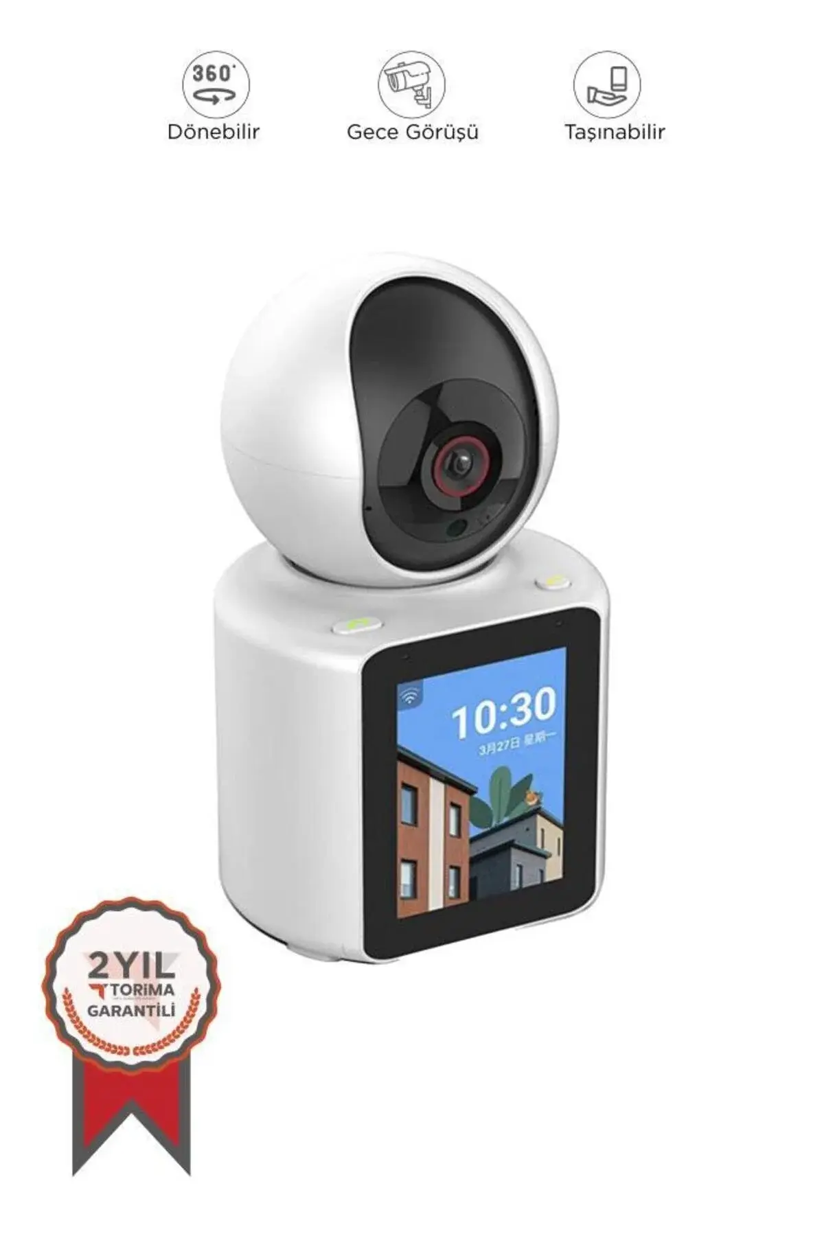 Torima 360° Smart IP Full HD Akıllı Güvenlik & Bebek Kamerası CMR-11