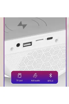 Leerfei Kablosuz Şarjlı Taşınabilir 7 Renkli Bluetooth Hoparlör  BT2301
