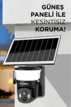 Torima CMR30 Güneş Enerjili Akıllı IP Dış Mekan Kamerası