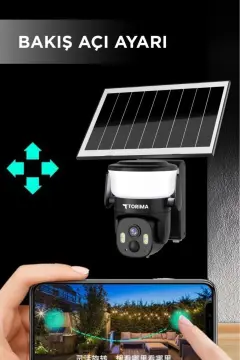 Torima CMR30 Güneş Enerjili Akıllı IP Dış Mekan Kamerası