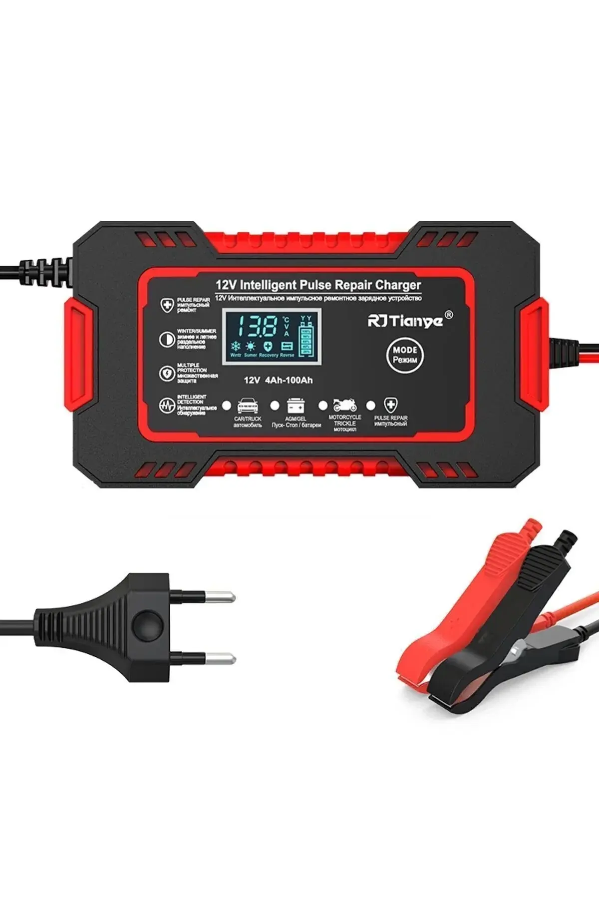 ABM Akıllı Akü Şarj Cihazı  12 V 40 A Mikroişlemci Destekli PRO-4