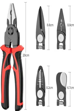 AnadoluStrong Profesyonel Çok Amaçlı Pense & Alet Seti