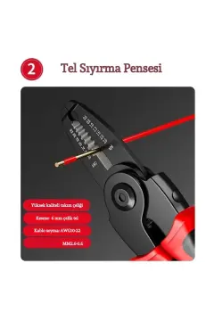 AnadoluStrong Profesyonel Çok Amaçlı Pense & Alet Seti