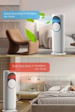 AirPoll HF-01 Mobil Isıtıcı & Soğutucu Buharlı Fan – 3-In-1